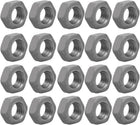 20pcs M10 Thread 1.0mm Pitch Metric Fine Thread Carbon Steel Left Hand Hex Nut