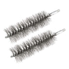 M6 Stainless Steel Wire Tube Cleaning Brush 40mm Diameter 2pcs