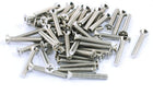 50pcs M3x20mm Stainless Steel Countersunk Flat Head Phillips Machine Screws Bolts