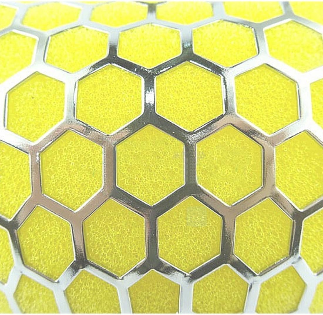 3 tum Gult Svampdesign Luftflödesfilter