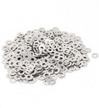 500pcs 4mm Stainless Steel Flat Washers for M4 Threaded Screws Bolts