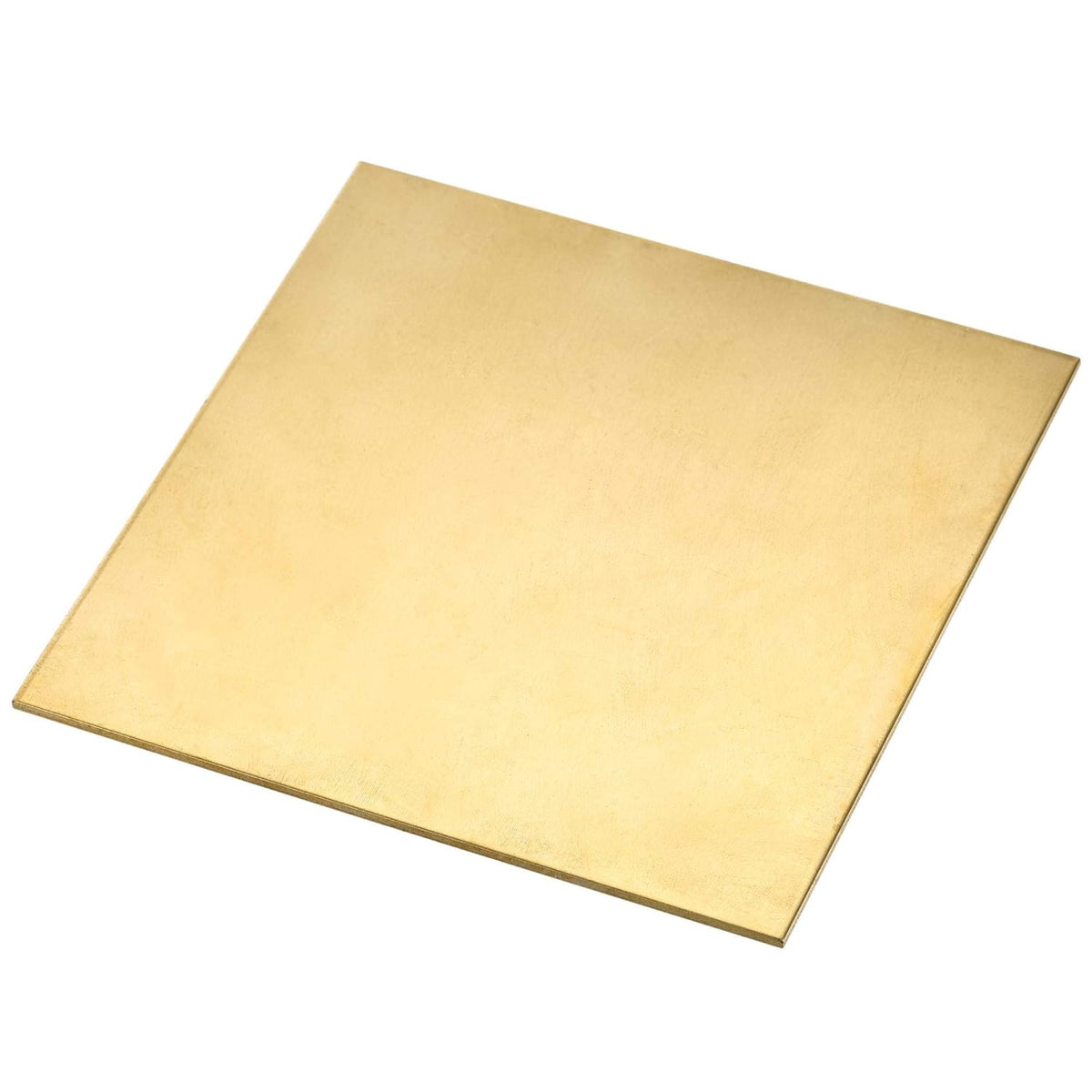 Brass Sheet, Metal Sheets Plates 3.9" Length x 3.9" Width x 0.06" Thickness 2pcs