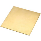 Brass Sheet, Metal Sheets Plates 3.9" Length x 3.9" Width x 0.06" Thickness 2pcs