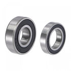 12pcs 6001-2RS 6801-2RS Deep Groove Ball Bearings Carbon Steel Double Sealed