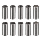 Carbon Steel Dowel Pin 4 x 10mm M3 Female Thread Cylindrical Shelf Support Pin 10Pcs