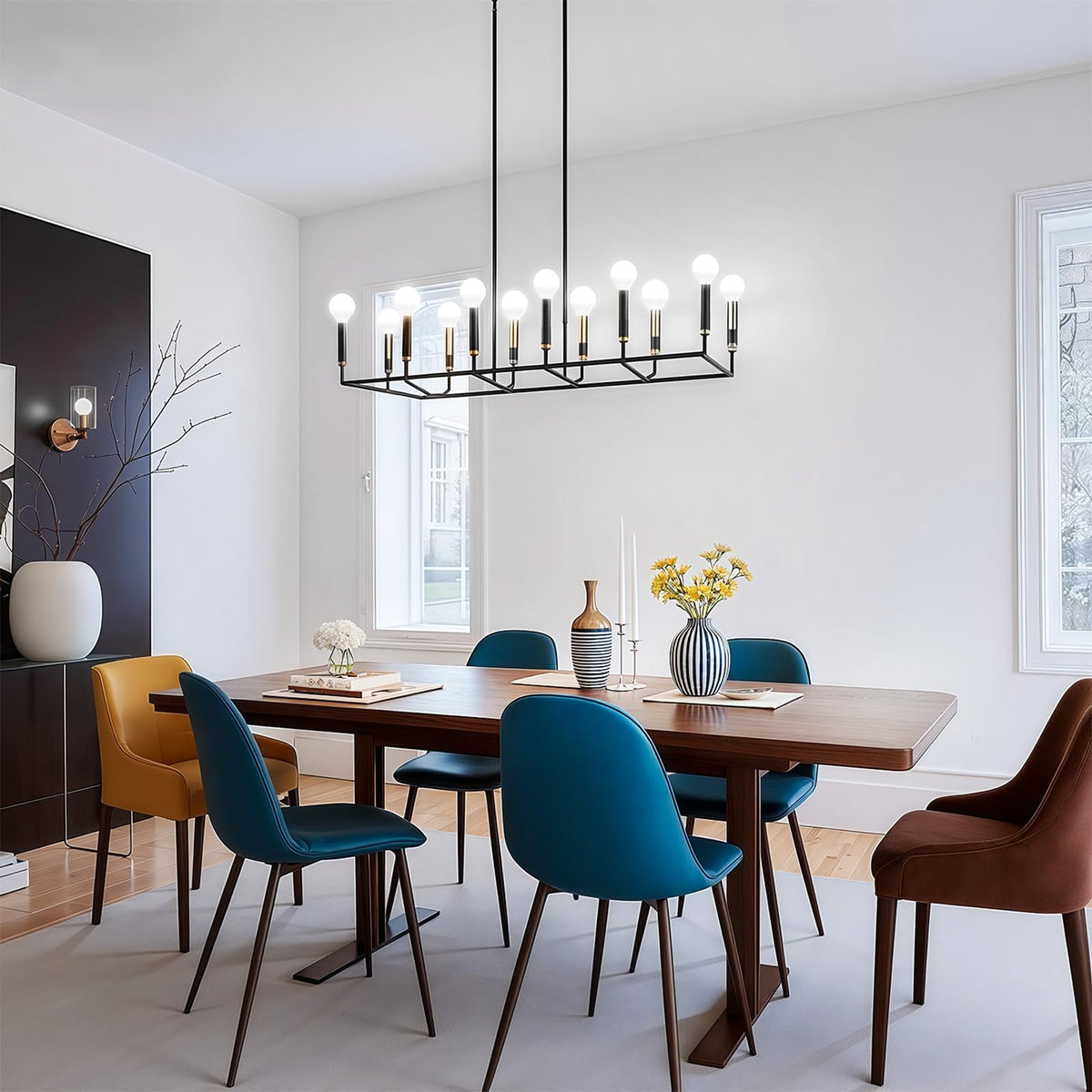 LinkMejor E12 LED-valot 60W vastaava 600LM päivänvalon valkoinen 5000K 12-kpl