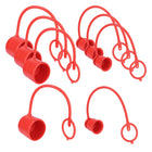 Dustkappen Stecker für 1/2" Flachflächige Hydraulik Schnellverbindungsventile