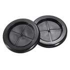 Rubber Grommet Round Double-Sided Mount Dia 66 mm ID 60 mm for Wire Protection 8pcs