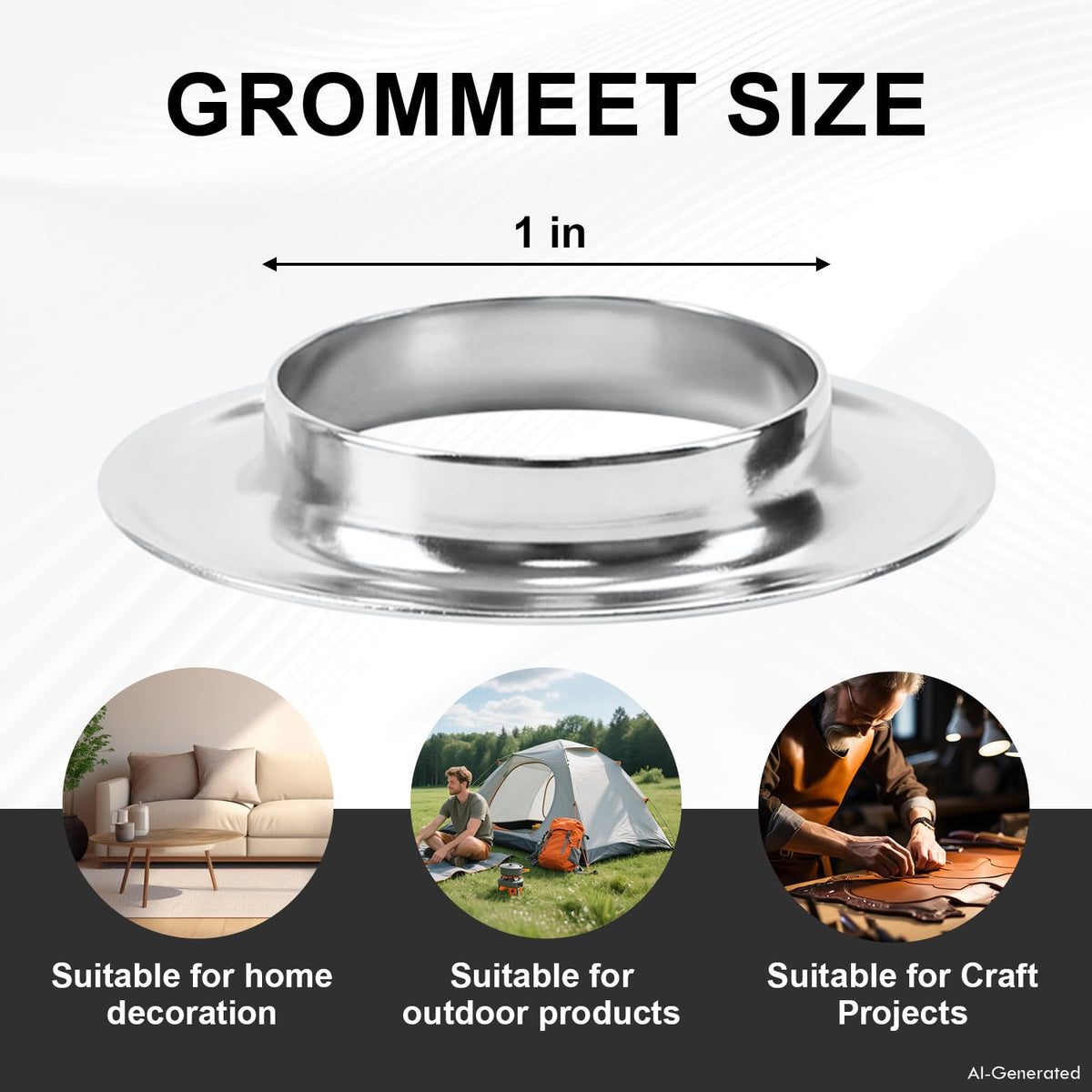 1 Inç Grommet Alet Seti, Gelişmiş Dayanıklı Tıraş Makası