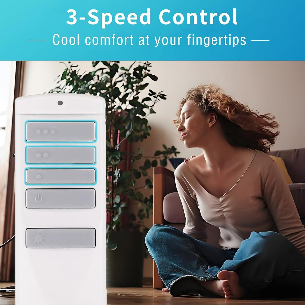 Înlocuitor de telecomandă pentru telecomanda de la ventilatorul de tavan Harbor Breeze