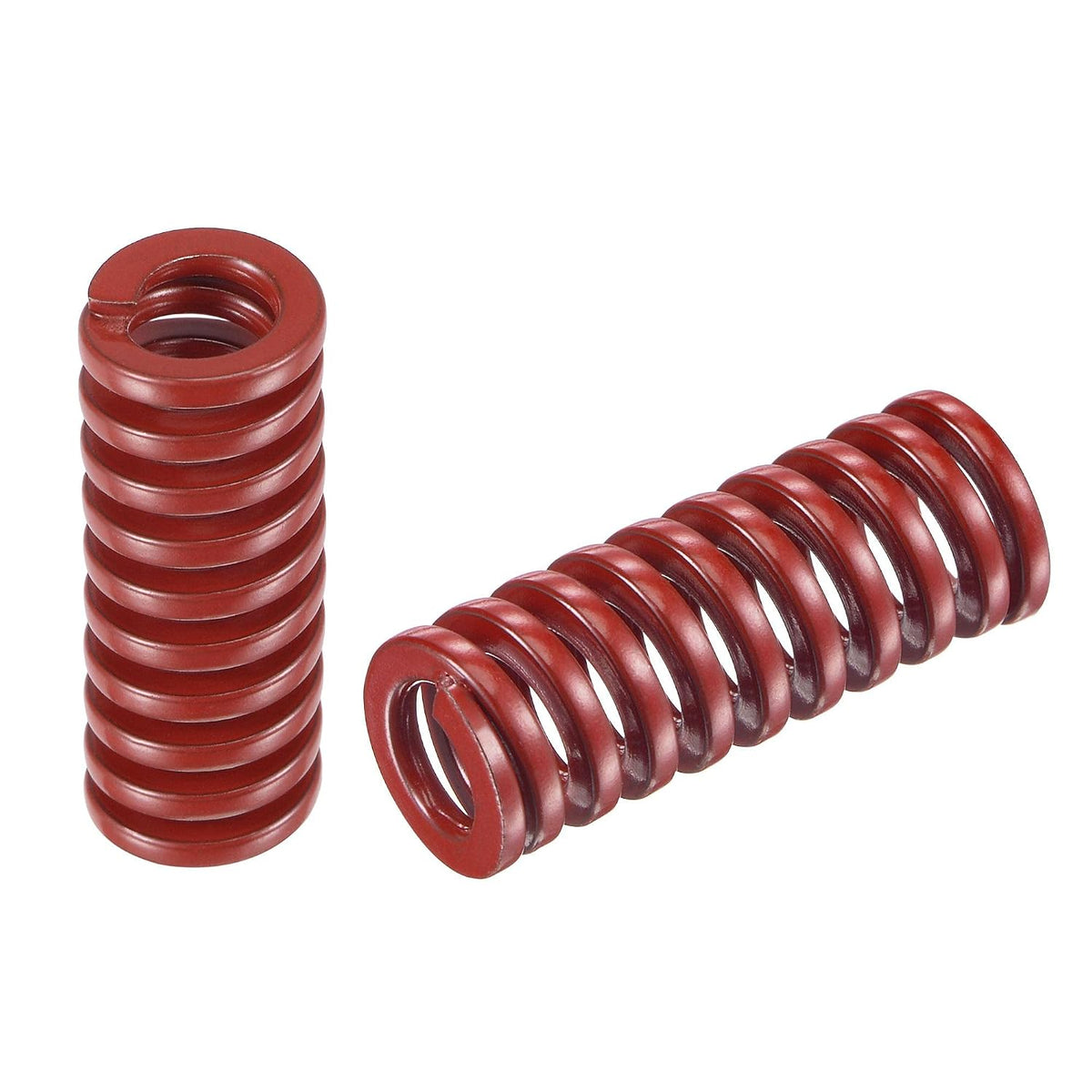 3D Printer Die Spring, 10mm OD 25mm Free Length 65Mn 196N Load Capacity Compression Mould Die Springs Red 5pcs