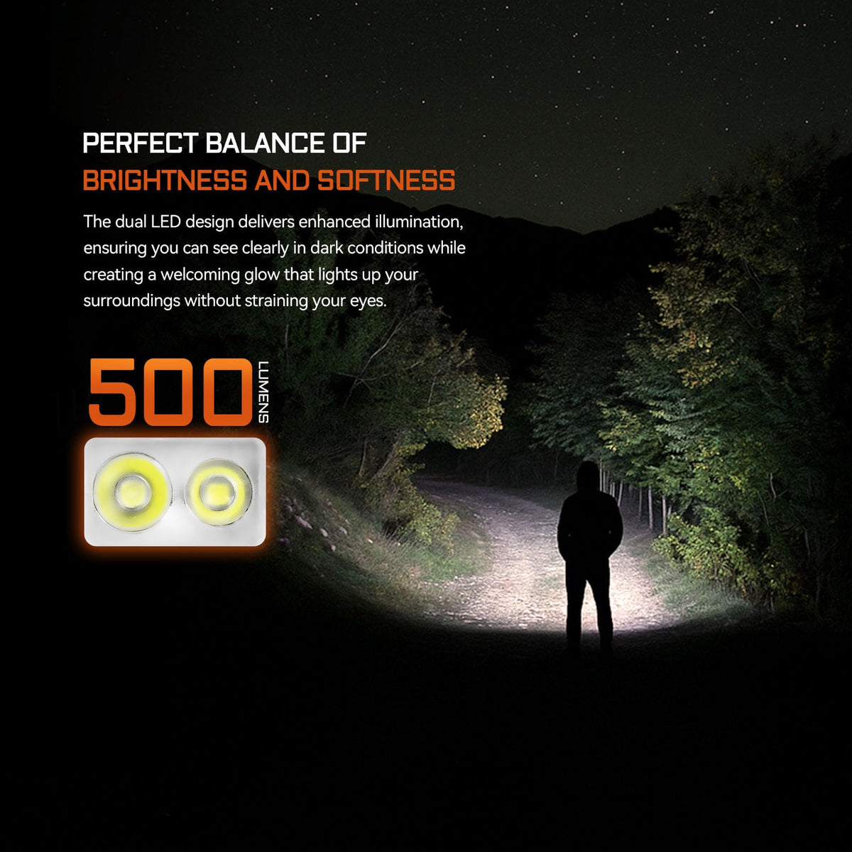 LinkMejor Keylite 500 Lumină înalți lumeni, Lumină de buzunar EDC, Plată