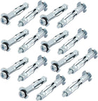 15pcs M4x38mm Expansion Bolt Sleeve Anchor for 10mm-16mm Hollow Wall
