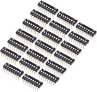 20 Pcs Black DIP Switch 1-8 Positions 2.54mm Pitch for Circuit Breadboards PCB