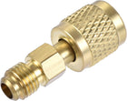 Brass Pipe fitting, 1/4 SAE Flare Male 5/16 SAE Female Thread, Tubing Adapter Connector, for Air Conditioner Refrigeration