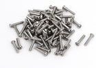 M3x16mm Stainless Steel Phillips Round Pan Head Machine Screws 100pcs