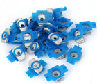 M8 Plastic Cover Plain Channel Nuts 25pcs for Unistrut B-Line Channels