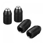 Ball Point Set Screws, 4pcs M16 x 25mm High Carbon Steel Metric Spring Hex Socket Grub Screw