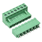 7 Pin 5.08mm Pitch Male Female PCB Screw Terminal Block 10 Sets