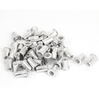 50 Pcs M5x13mm Aluminium Countersunk Head Blind Rivet Nuts Nutserts