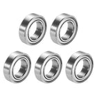 5Pcs SMR148ZZ Stainless Steel Ball Bearing 8mm x 14mm x 4mm Double Shielded Bearings (ABEC3)