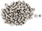 M4 304 Stainless Steel Dome Head Cap Acorn Hex Nuts Silver Tone 100pcs