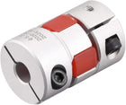 6.35mm to 7mm Bore L31xD20 Flexible Coupling Jaw Coupler Shaft Joint for Servo Motor