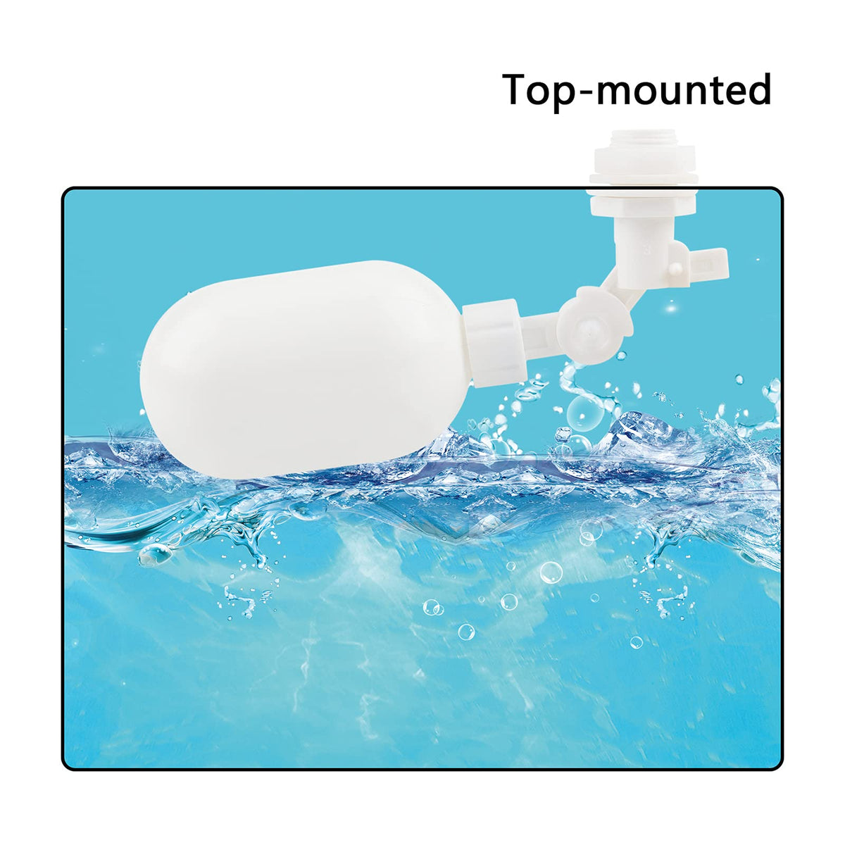 LinkMejor Float Valve Kit, 1/4 Inch Plastic Adjustable, 20Pcs