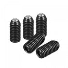 Ball Point Set Screws, 5pcs M10 x 20mm High Carbon Steel Metric Spring Hex Socket Grub Screw