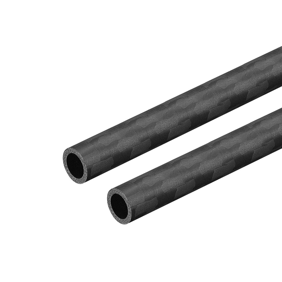 Carbon Fiber Round Tube 6mm x 4mm x 500mm 3K Roll Wrapped Matt Surface for RC Airplane Quadcopter 2Pcs
