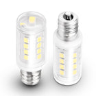 Lampă pentru uscător E12 Bază Candelabru 2W 300lm 6000K Alb de Zi, 2 Pack