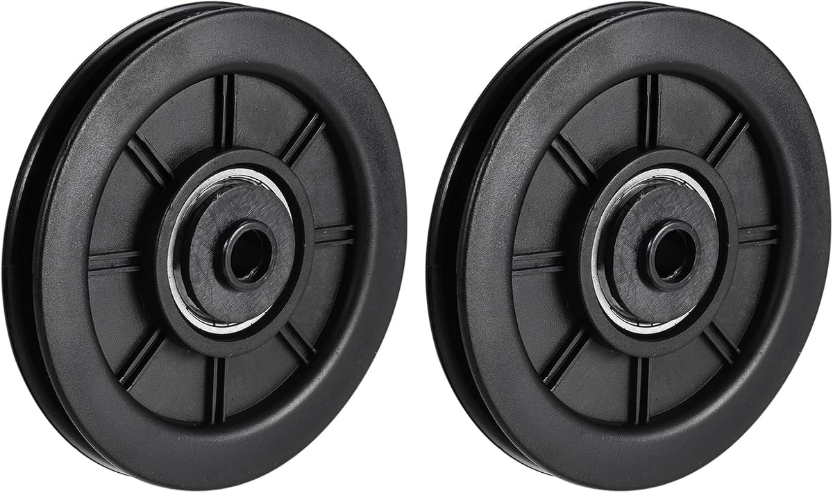 100mm Bearing Pulley Wheel Cable Fitness Equipment Accessories 2pcs