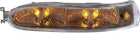 Projecteur LED No.A2308200721 Indicateur de signal de virage amber pour rétroviseur latéral arrière Mercedes-Benz CLK320 CLK350 CLK500 CLK550 CLK55 CLK63 SL500