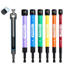 Magnetik Boş Nutsuz Çekmeç Seti, 6 PCS Metrik, 6.25" Ekstra Uzun