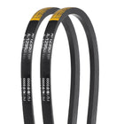 2Pcs A-1295 Rubber V-Belt, 1295mm Inner Circumference x 13mm Width x 8mm Thickness, Classic Wrapped V-Belts for Industrial Machinery Equipment