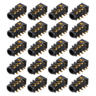 3.5 mm Audio Jack Connector PCB Mount Female Socket 8 Pin PJ-393 20pcs