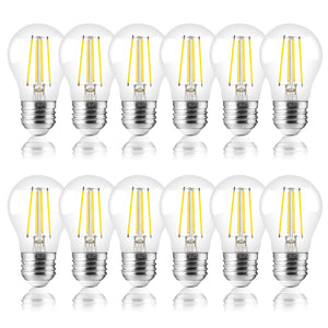 リンクマイオーレ A15 ダイナミックエジソン電球、60W、5000K デイライト、12セット