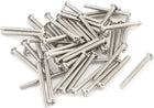 50 Pcs M2x20mm Stainless Steel Round Head Phillips Machine Screws Bolts