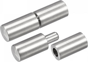 Svetsbara låsknappar, 50mm x 14mm Han till Hon 304 rostfritt stål låsknapp för metallhemmportdörr fönster 4 par