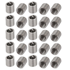 #10-32x0.38 304 Stainless Steel Helical Coil Wire Thread Insert 25pcs