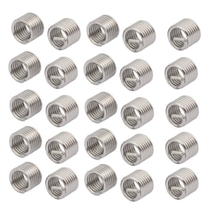 #10-32x0.285 304 Stainless Steel Helical Coil Wire Thread Insert 25pcs