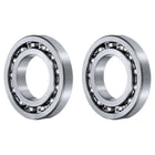2 PCS Deep Groove Ball Bearings 16005 High Speed Carbon Chromium Steel Bearing, Deep Groove Rolling Bearings, ID 25mm x OD 47mm x Width 8mm, P6 Precision, Open