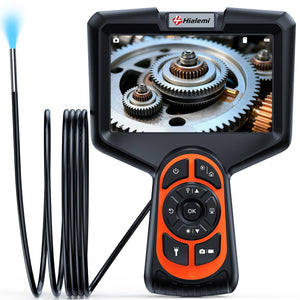 LinkMejor 3.9mm Kamera für Endoskop mit Licht, 5" Industrie-Endoskopkamera