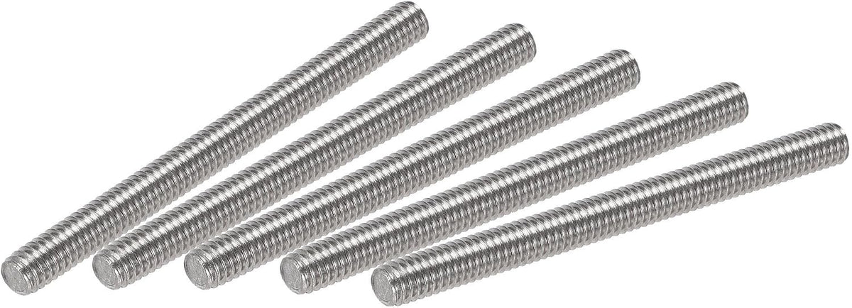25Pcs M4 x 50mm Fully Threaded Rod 304 Stainless Steel Right Hand Threads,M4-0.7 Thread Pitch