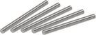 25Pcs M4 x 50mm Fully Threaded Rod 304 Stainless Steel Right Hand Threads,M4-0.7 Thread Pitch
