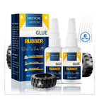 Colla in Gomma, 100g Super Colla per Gomma, Pneumatici RC, Sigilli, Guarnizioni, Suole di Scarpe, Tubi, Adesivo in Gomma Resistente, Impermeabile, Colla per Manopola di Manubrio di Motocicletta per Parti Automobilistiche, Pneumatici di Bicicletta