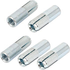 M12 Threaded Expansion Bolt Sleeve Anchors Tool 50mm Long 5 Pcs