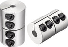 2pcs 5mm to 8mm Shaft Coupling 25mmx40mm Coupler Aluminum Alloy Joint Motor for 3D Printer CNC Machine DIY Encoder