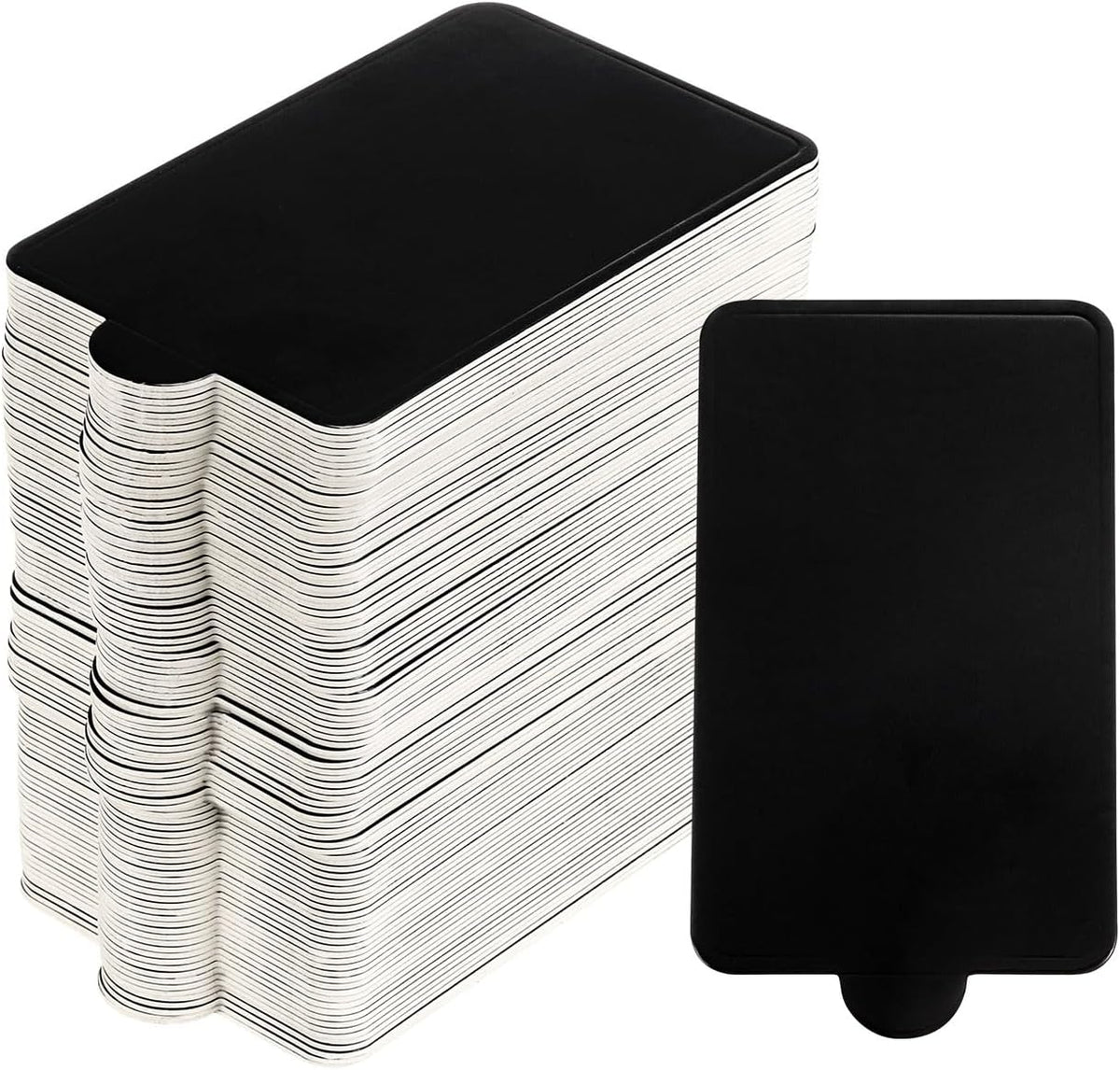 200pcs Mini Cake Boards, Rectangular Cake Bases Mousse Cake Cardboards for Party Wedding Birthday Restaurant