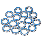15pcs 6804-2RS Miniature Deep Groove Ball Bearings 20x32x7mm Double Sealed Bearings (Blue) for Electric Motor, Home Appliances, Machinery, (ABEC 3)